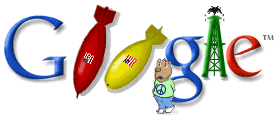 Hacked Google logo